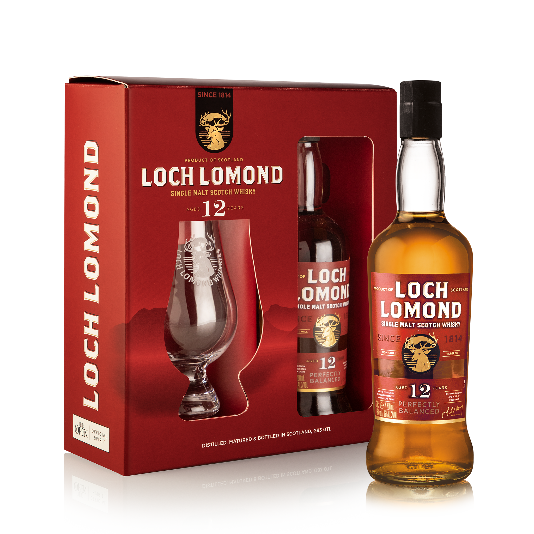12 Year Old Single Malt Whisky & Glass Gift Set (20cl)