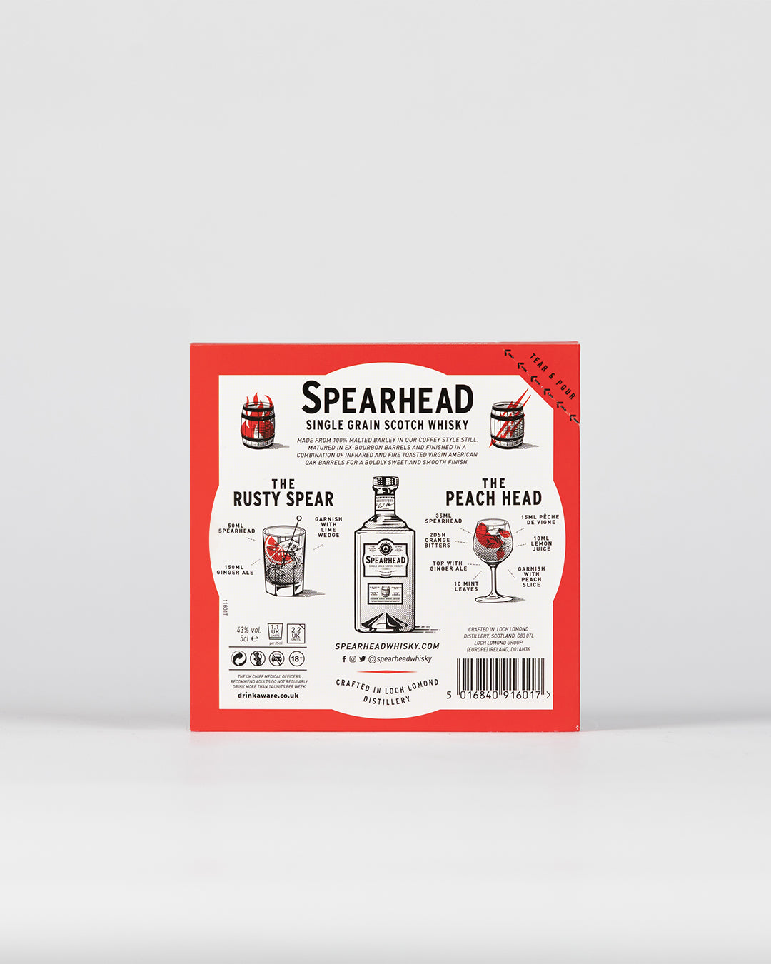 Spearhead Whisky Sampler Pouch