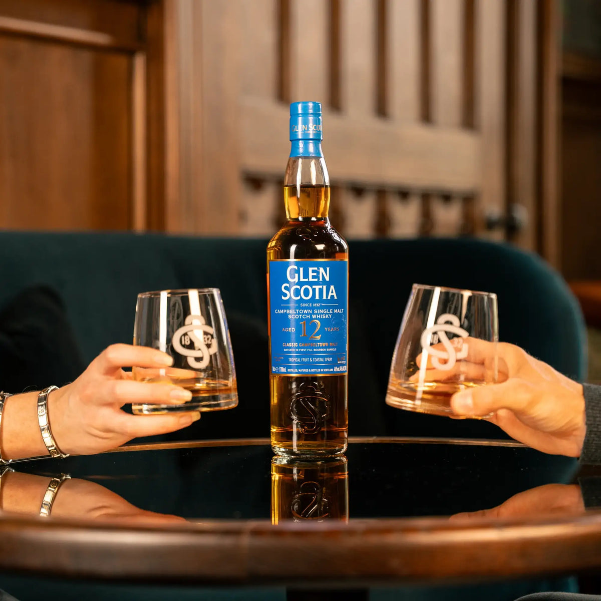 Glen Scotia 12 Year Old Single Malt Scotch Whisky - Gift Pack