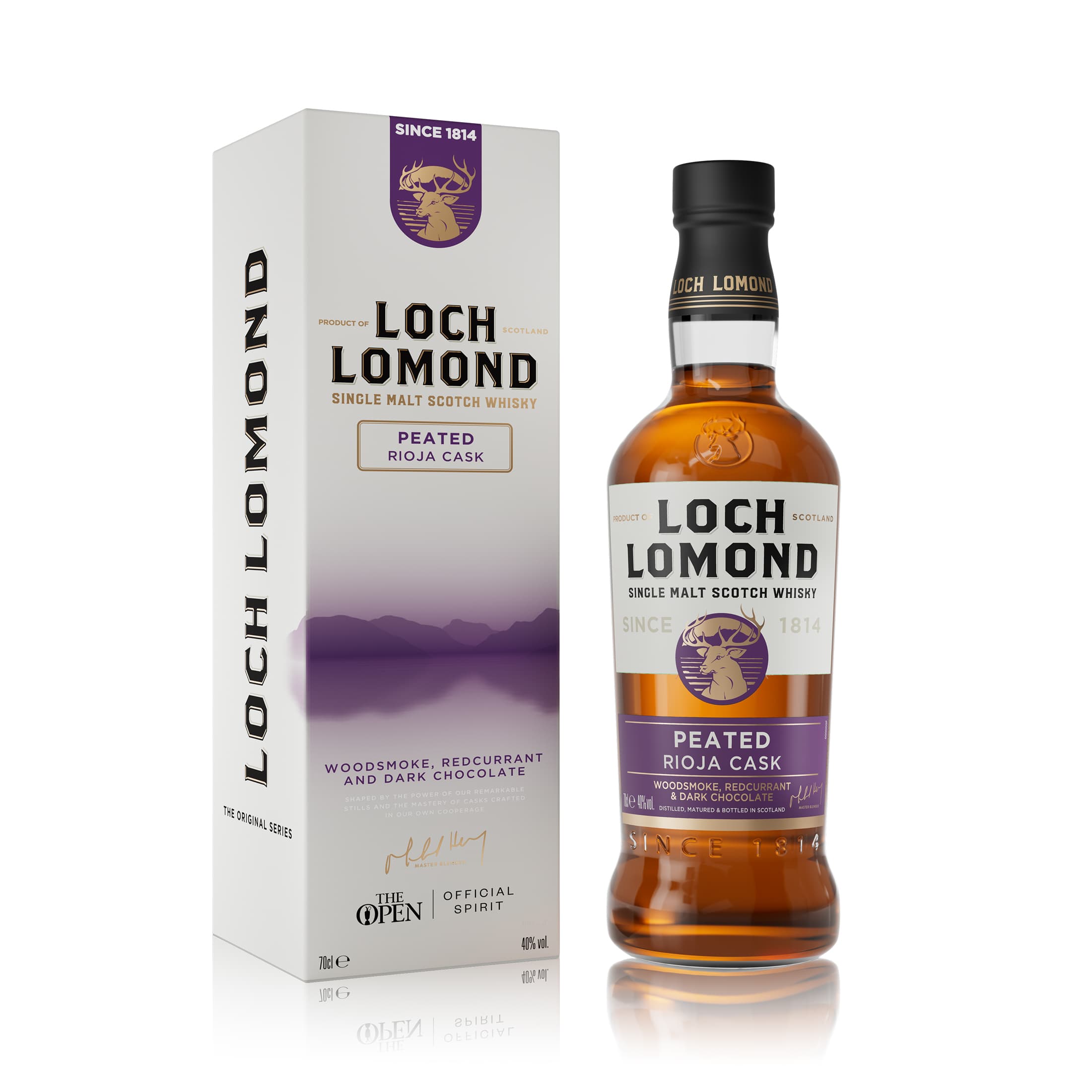 Loch Lomond The Original Peated Rioja Cask Single Malt Whisky 70cl