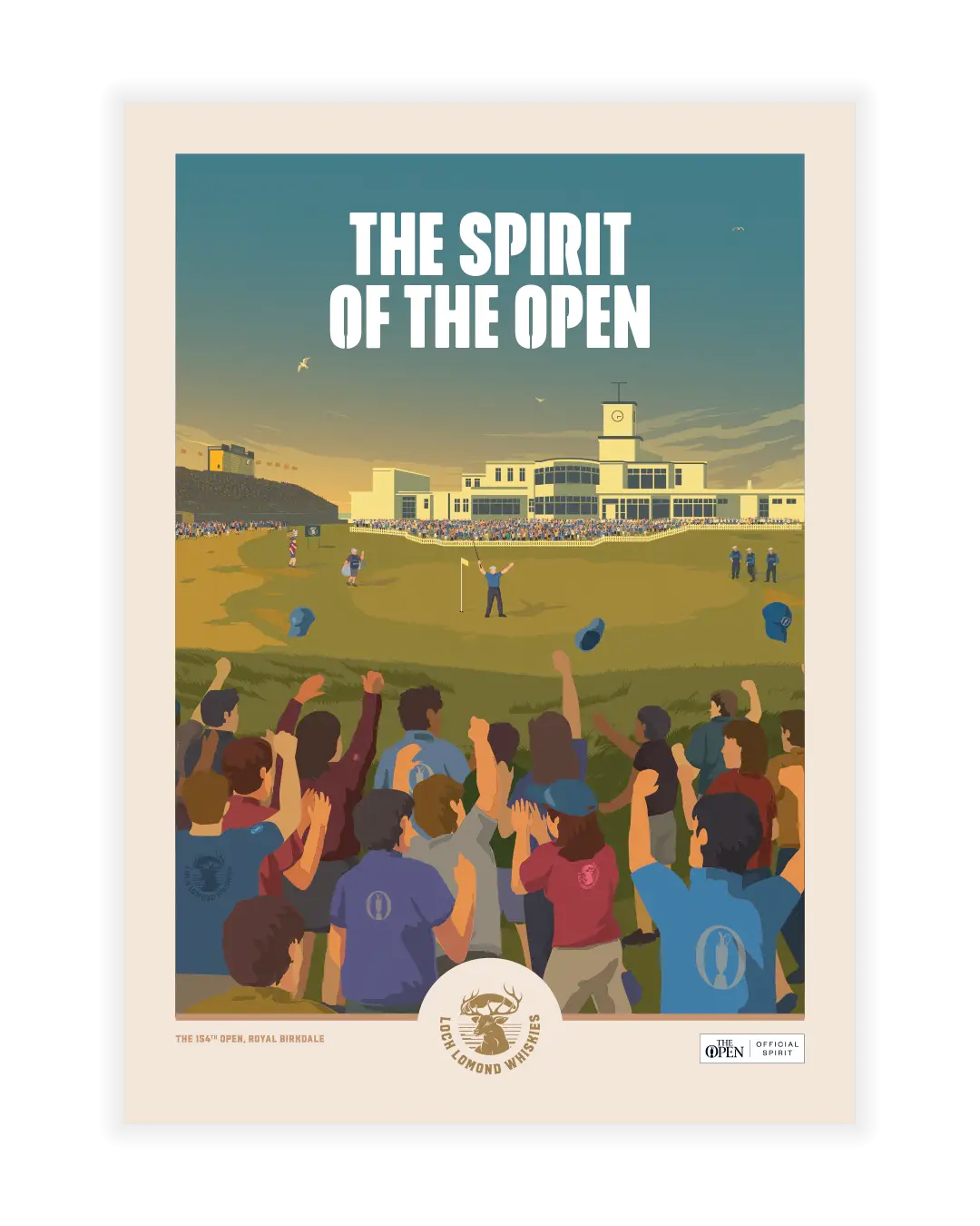 Loch Lomond Whiskies Spirit of the Open A2 Posters