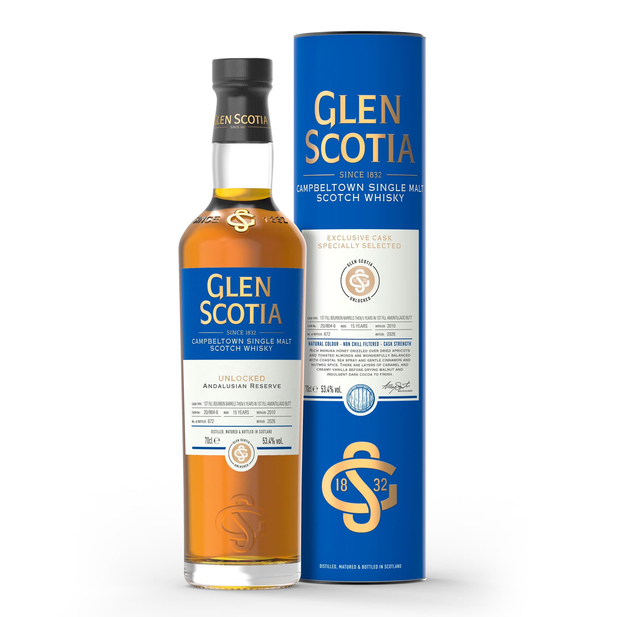 Unlocked Andalusian Reserve 15 Year Old First Fill Single Malt