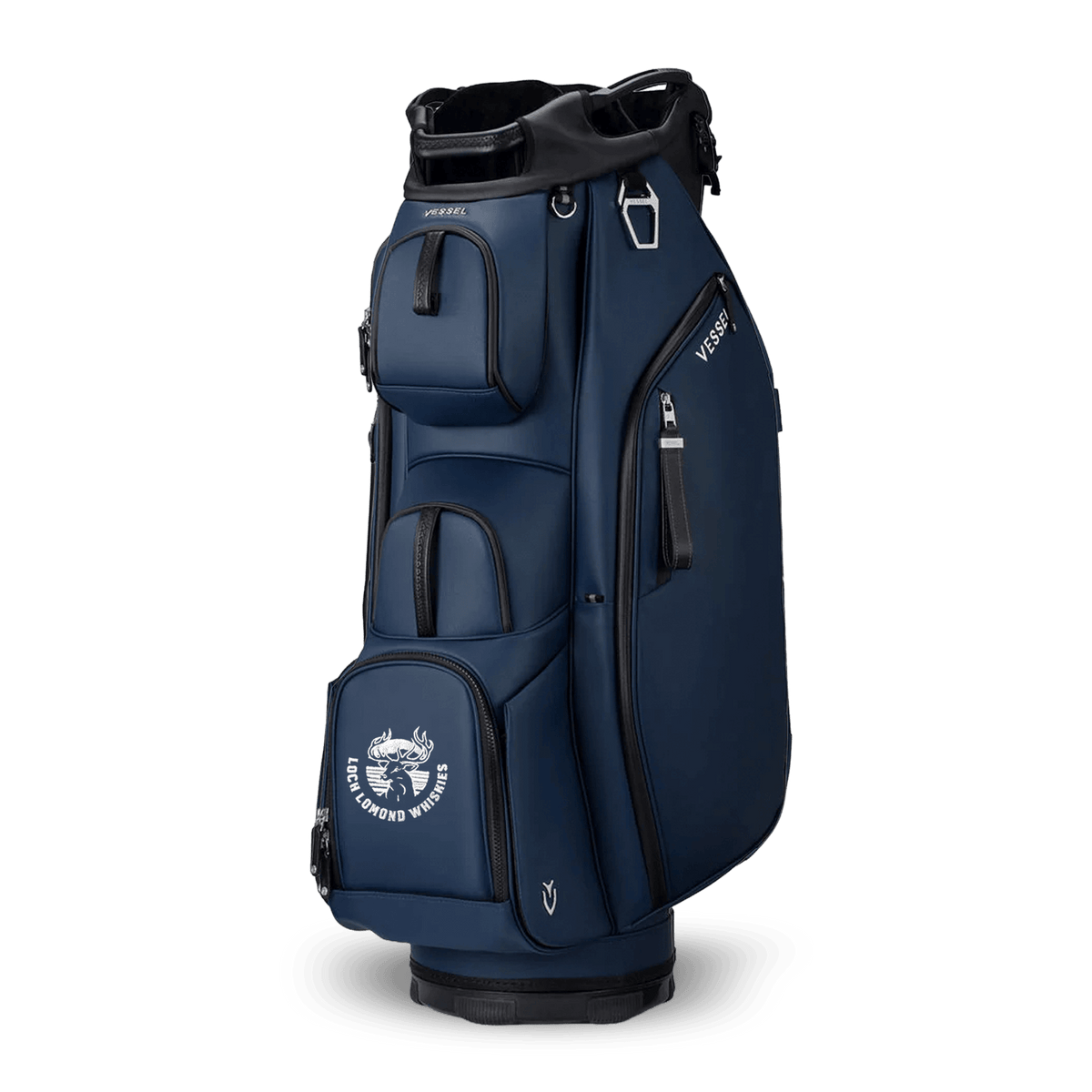 Loch Lomond Whiskies Vessel Lux 2 Cart Bag (Navy)