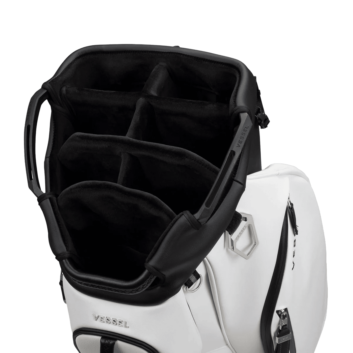 Loch Lomond Whiskies Vessel Lux 2 Cart Bag (White)