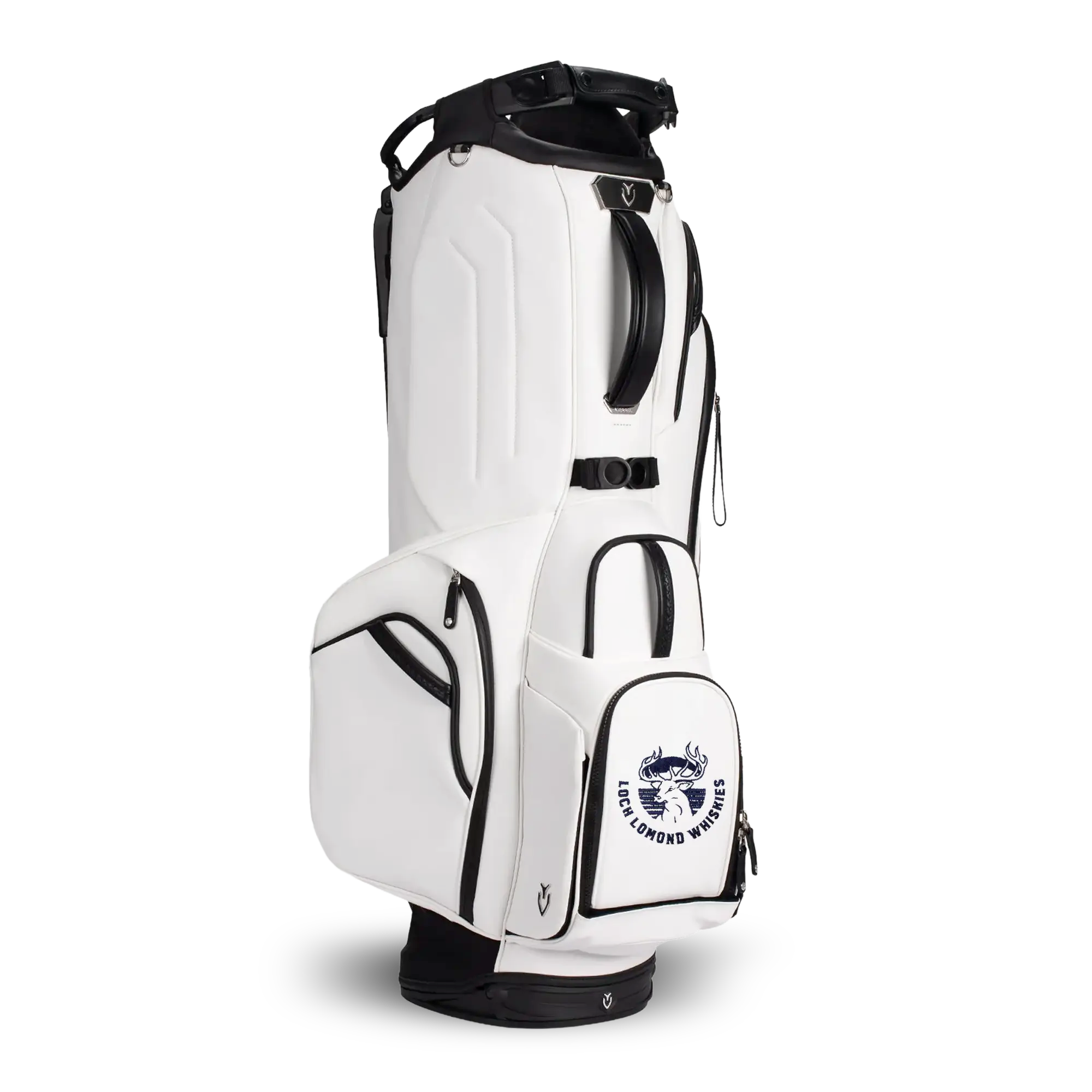 Loch Lomond Whiskies Vessel V Pro Stand Bag (White)