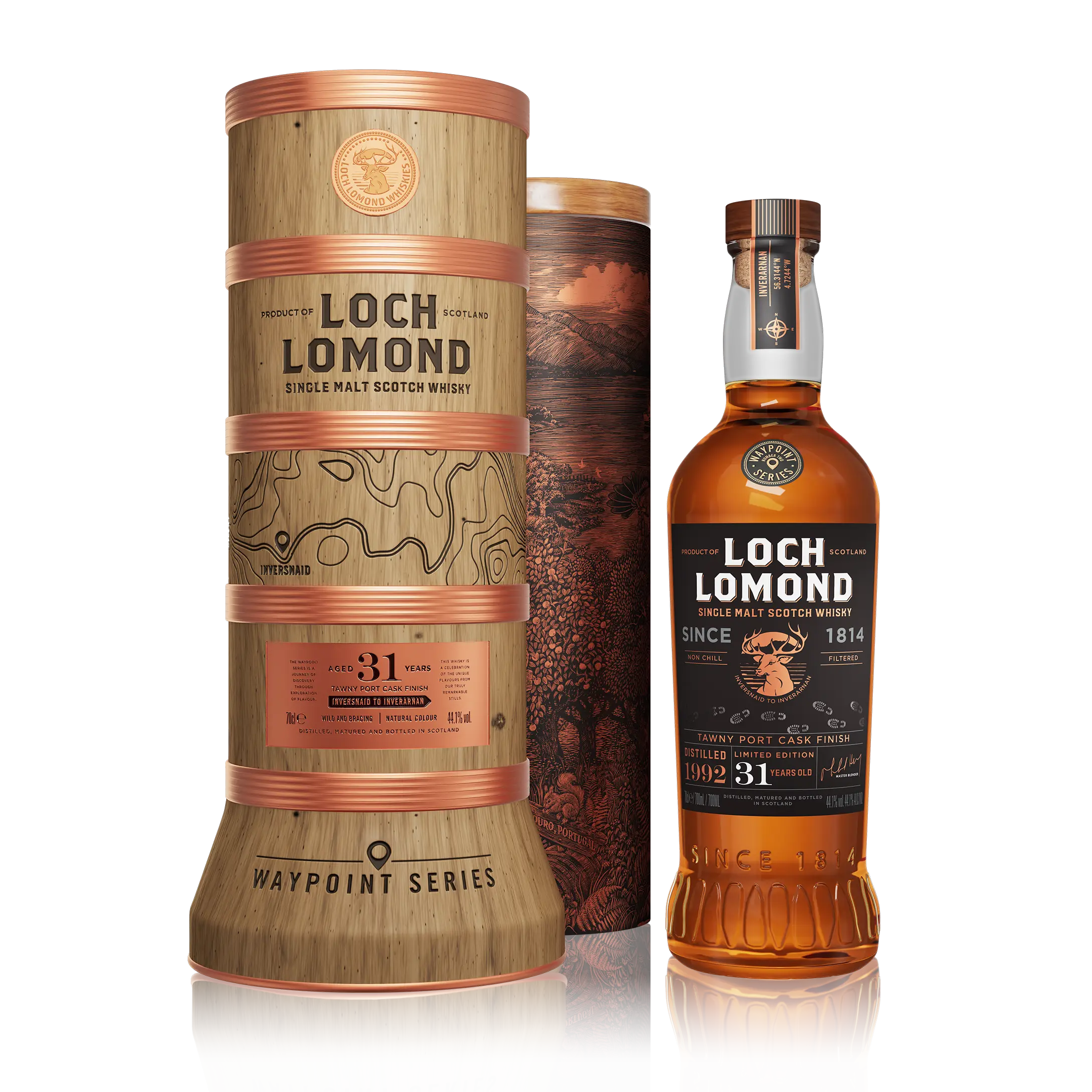 Loch Lomond Waypoint Series Edition 3 - Inversnaid to Inverarnan 31 year old Whisky