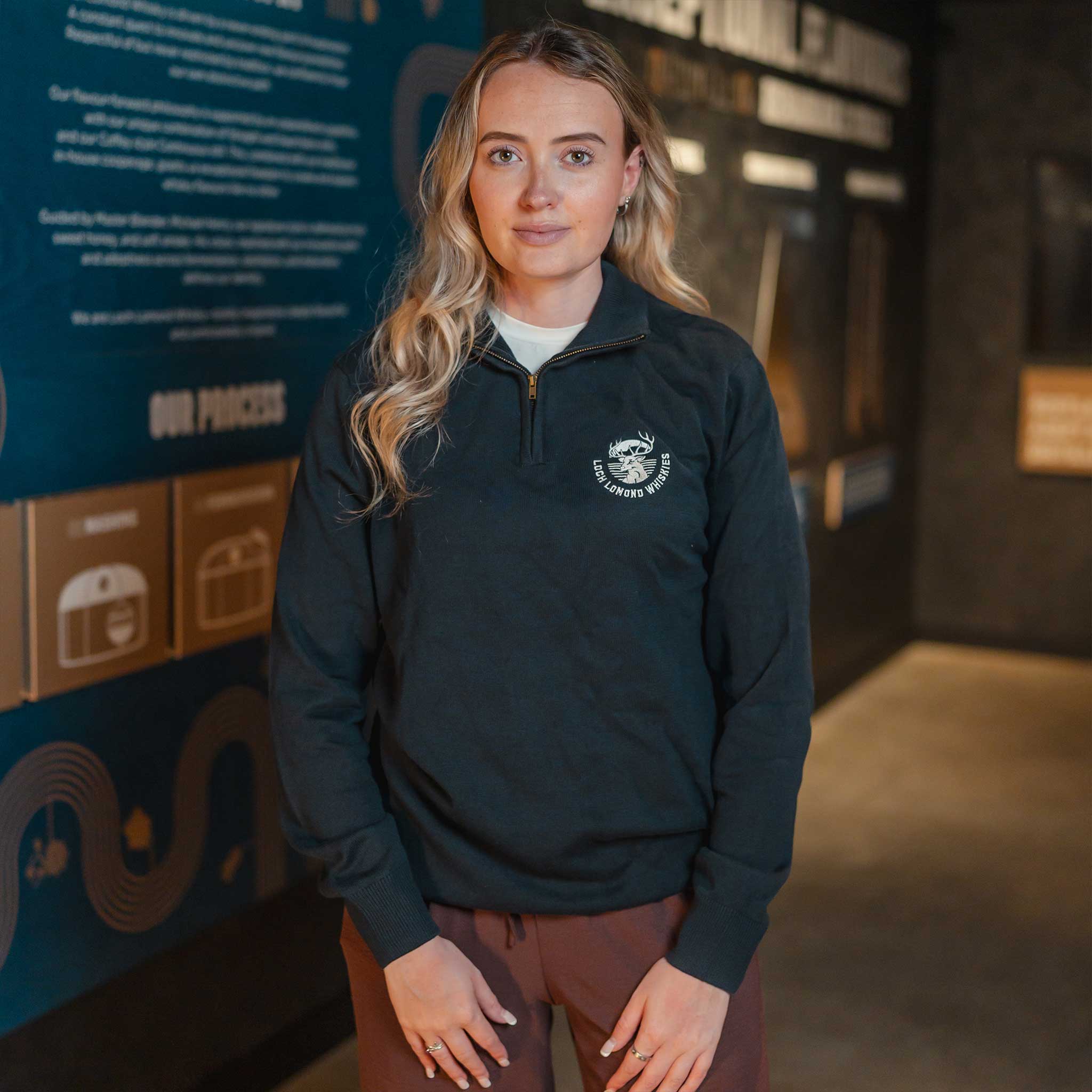 Loch Lomond Whiskies 1/4 Zip