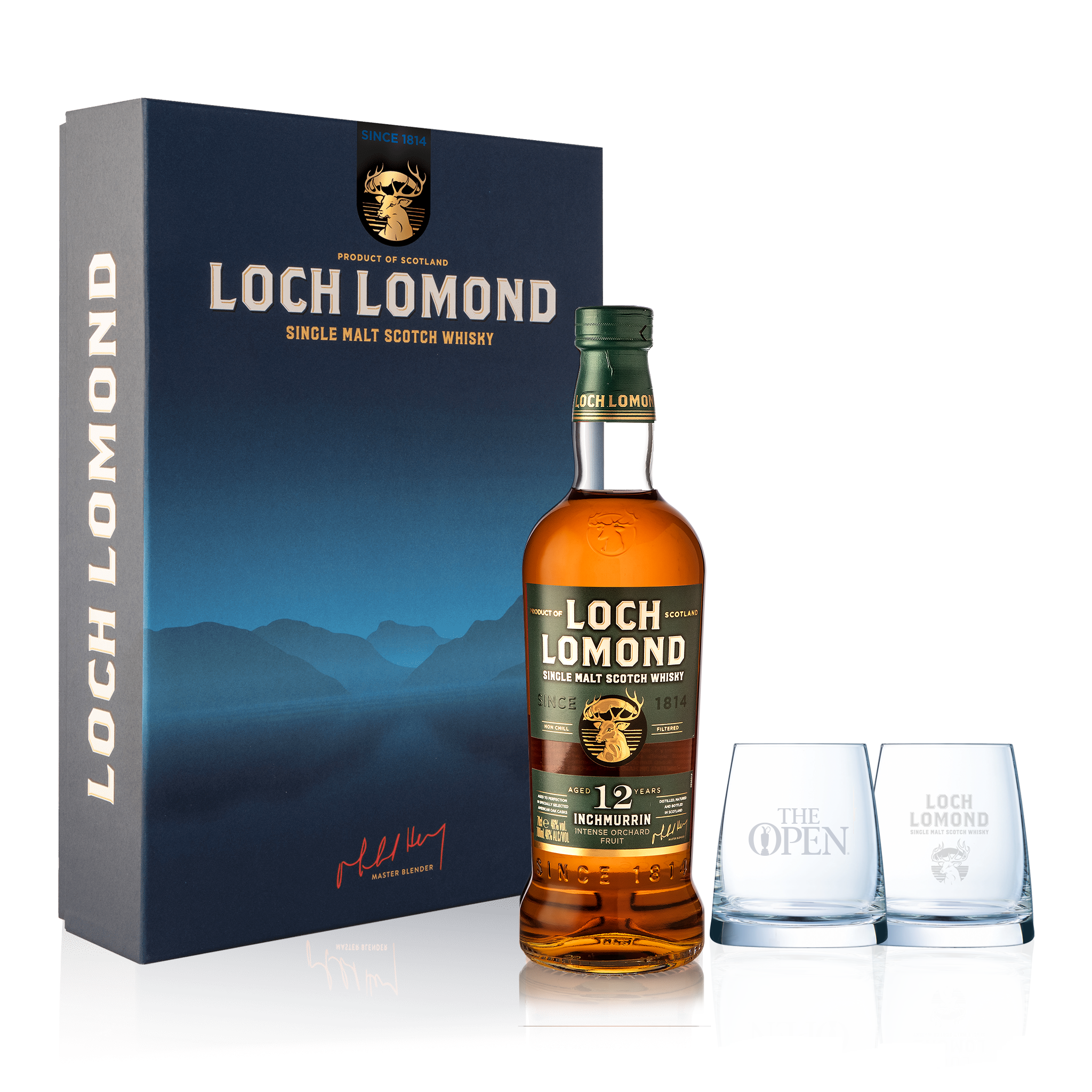 Loch Lomond 12 Year Old Whisky & Glass Gift Set (70cl)