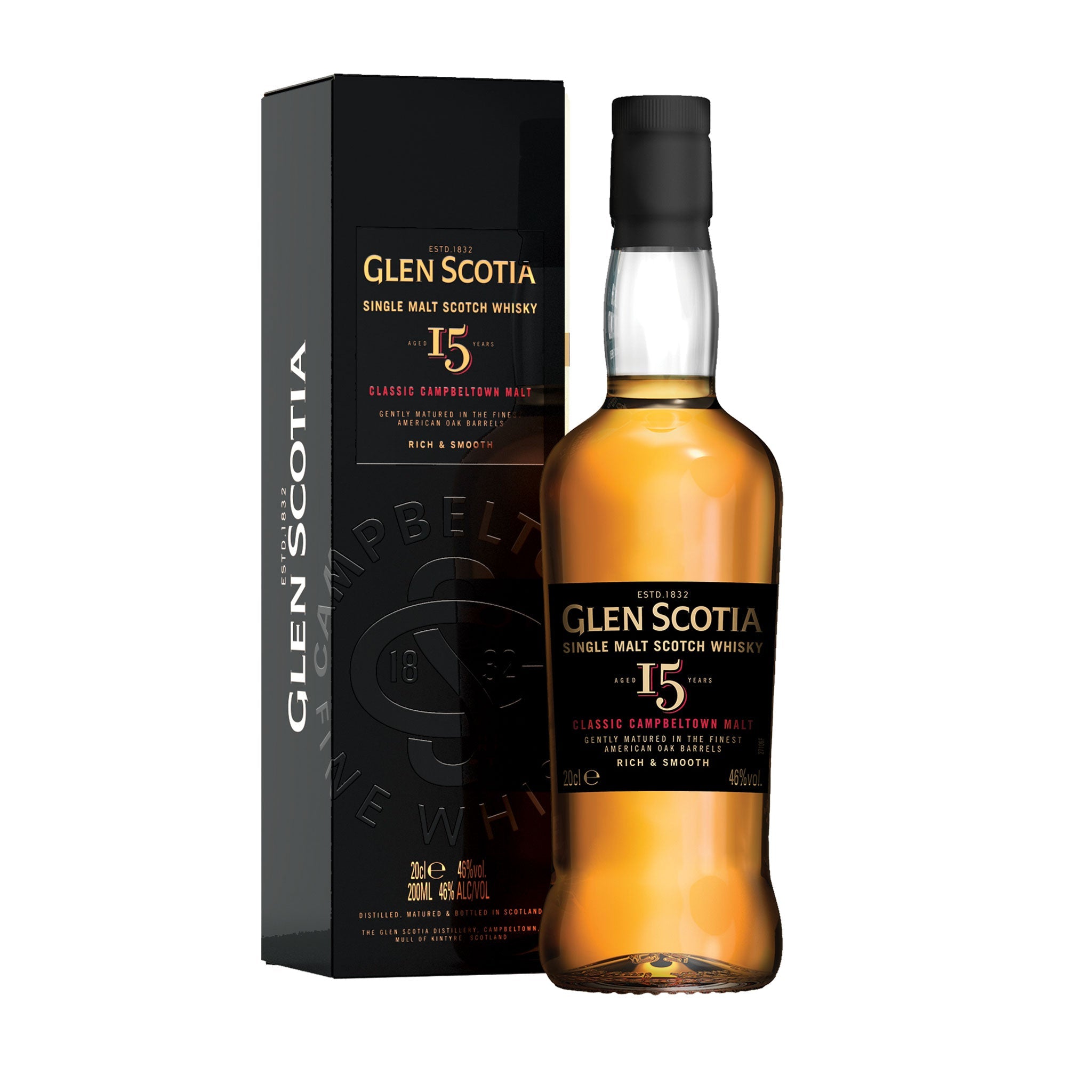 Buy Glen Scotia 15 Year Old Single Malt Whisky 20cl | Luss Distillery