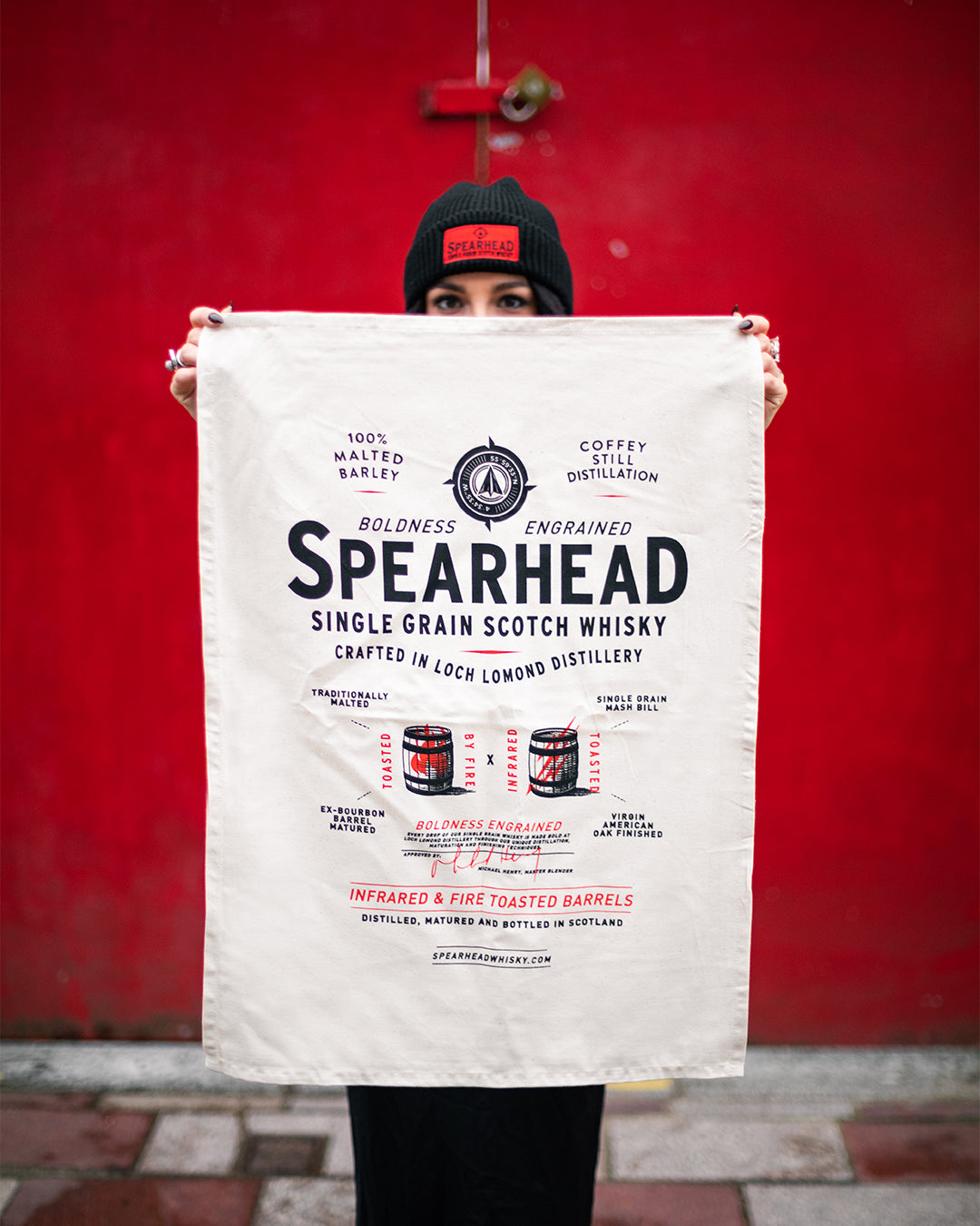 Spearhead Tea Towel