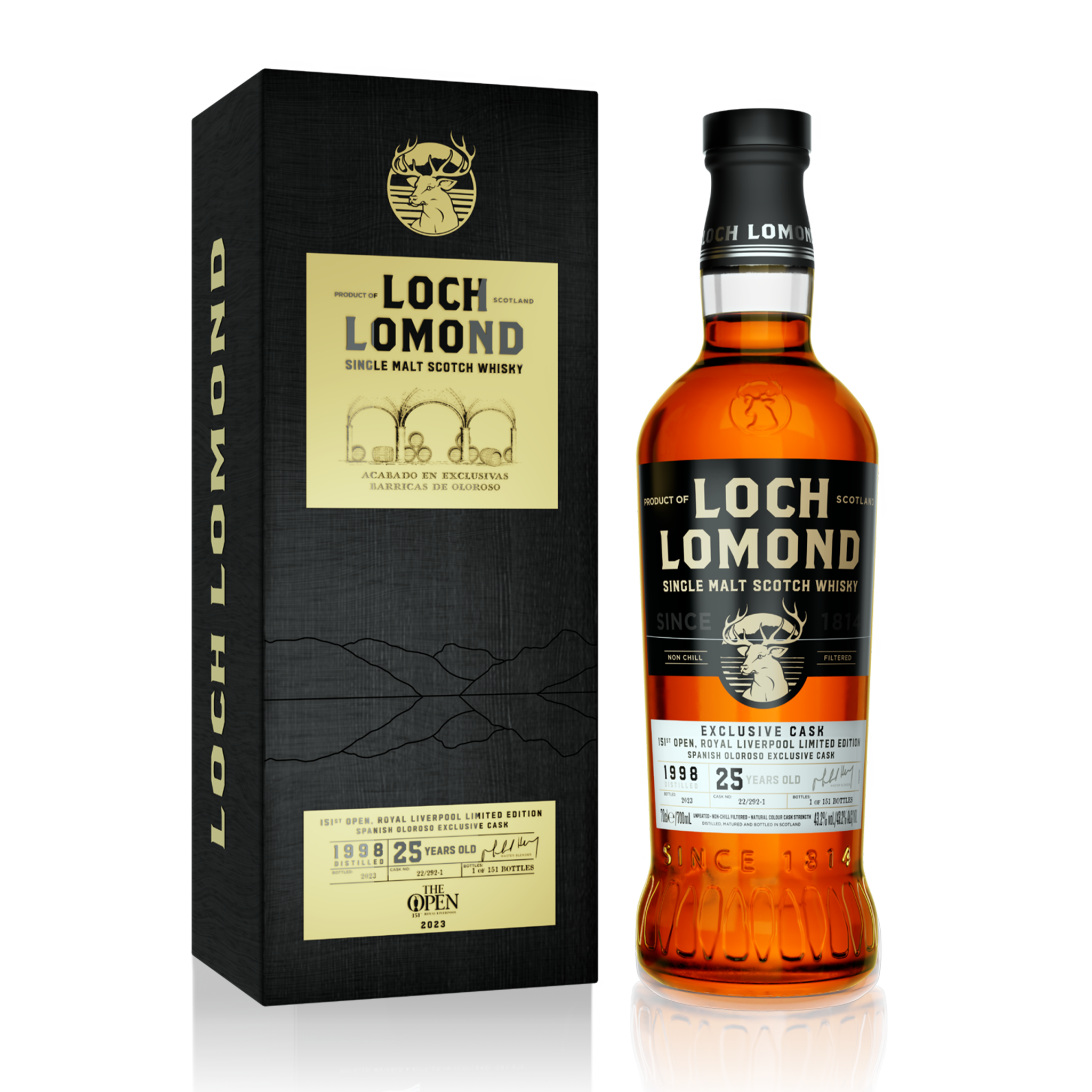 Loch Lomond Oloroso 25 Year Old Whisky