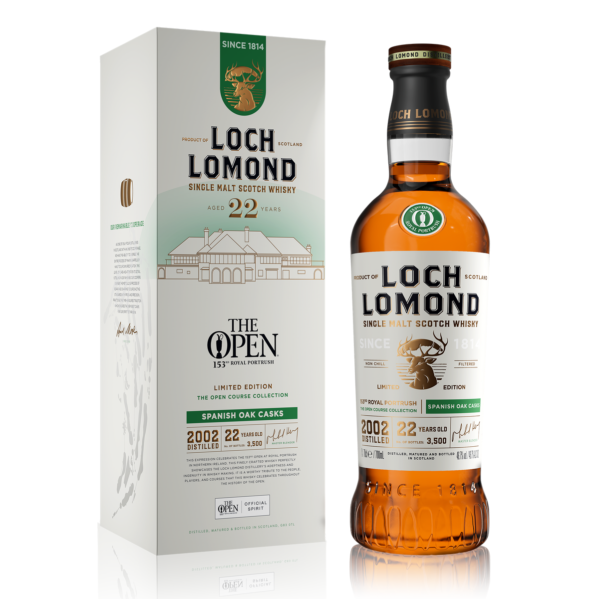 Buy Loch Lomond Whiskies Open Course Collection Royal Portrush | Lu