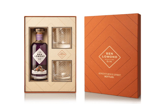 Blackberry & Gooseberry Gin Gift Set - Ben Lomond Gin
