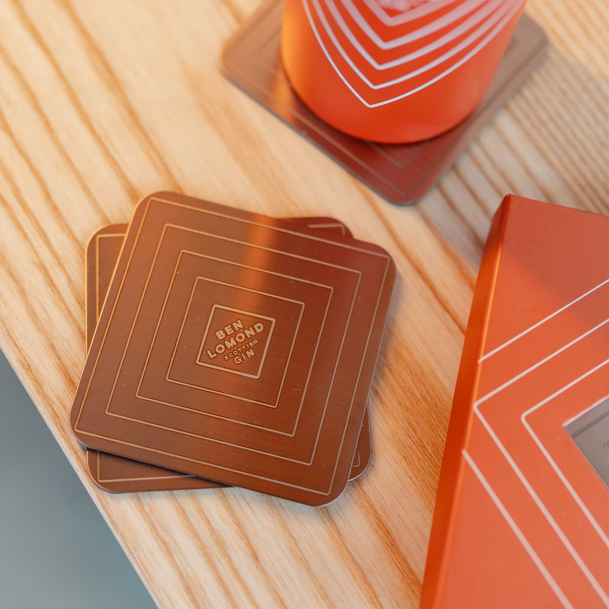 Ben Lomond Gin Coasters
