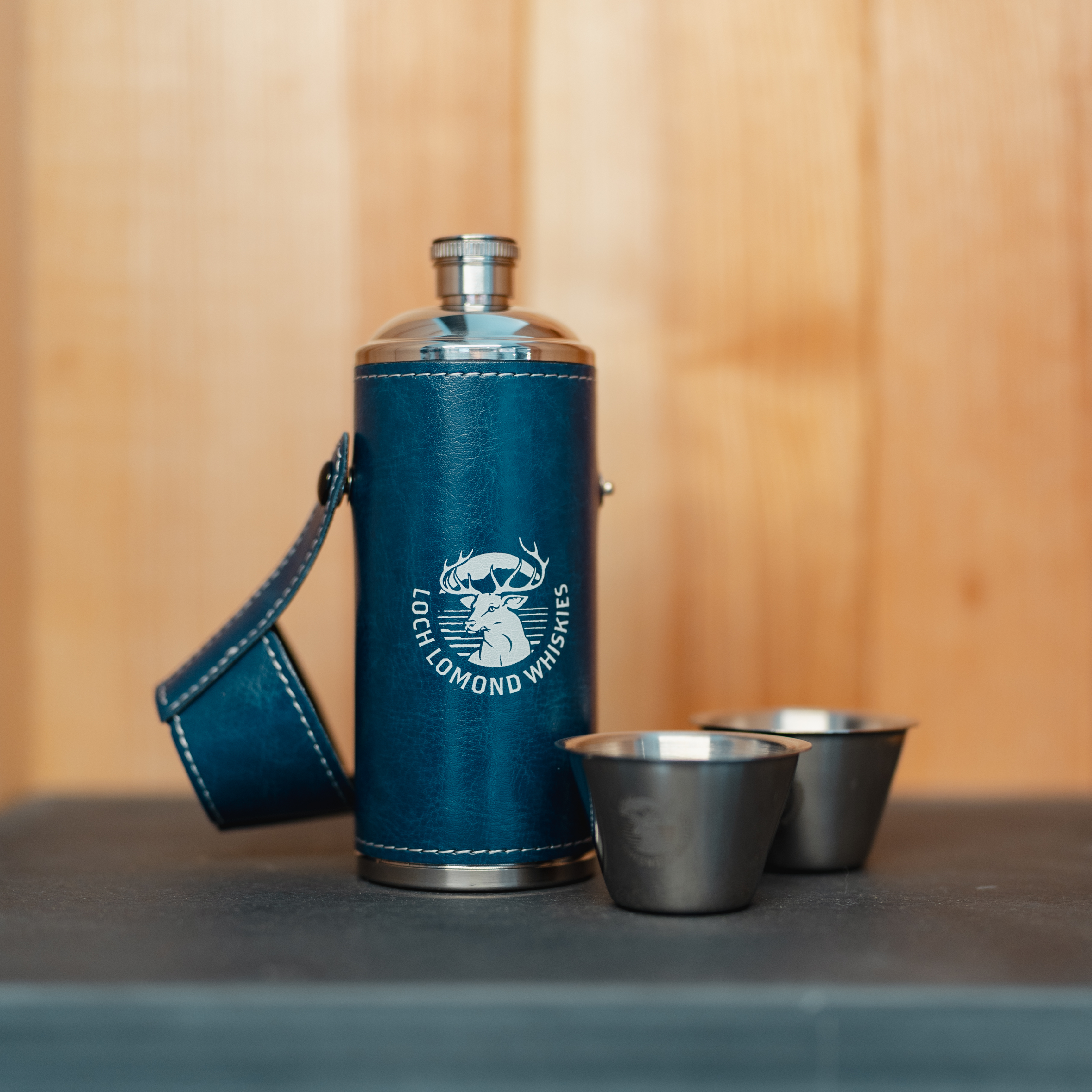 Loch Lomond Whiskies Hunter Hip Flask