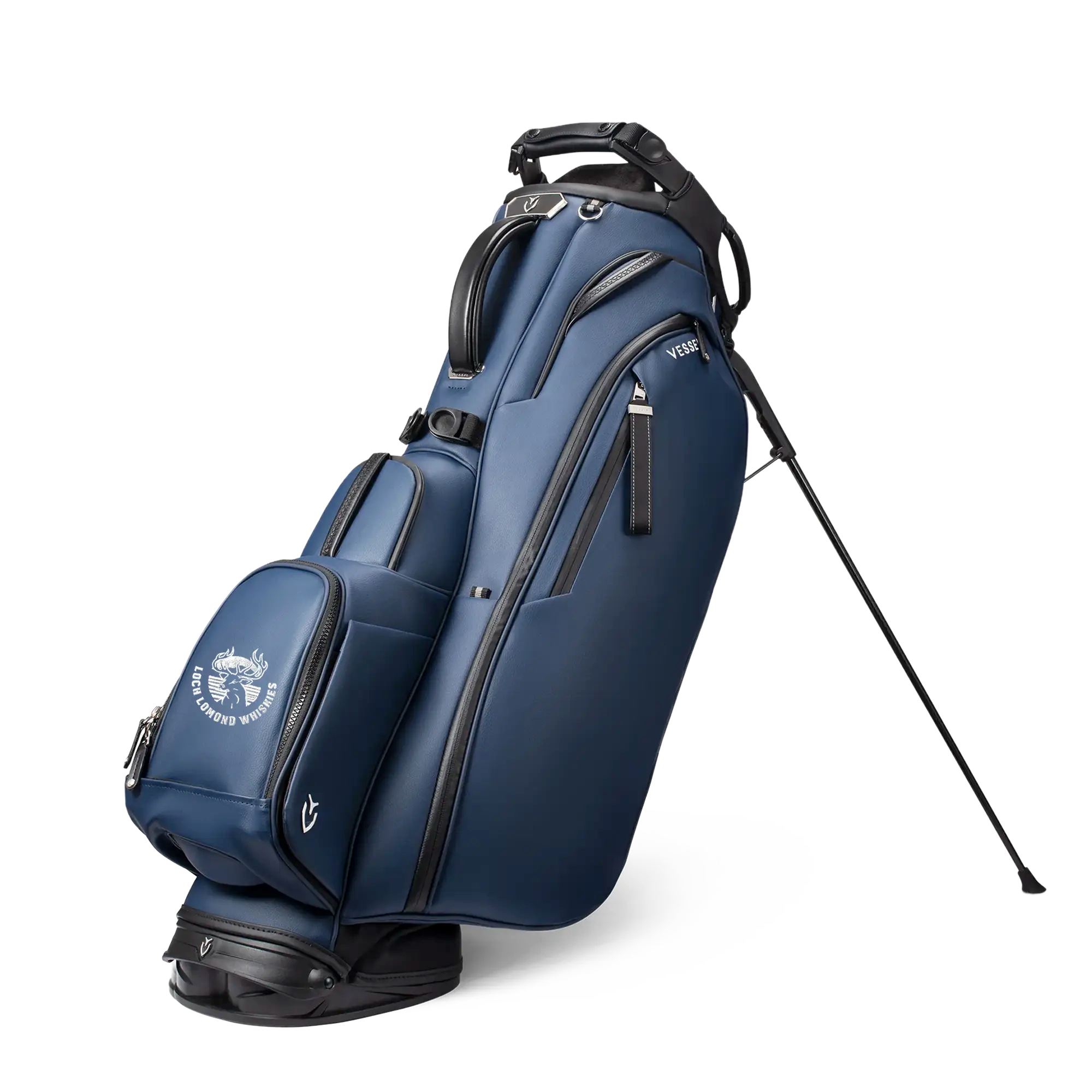 Loch Lomond Whiskies Vessel V Pro Stand Bag (Navy)