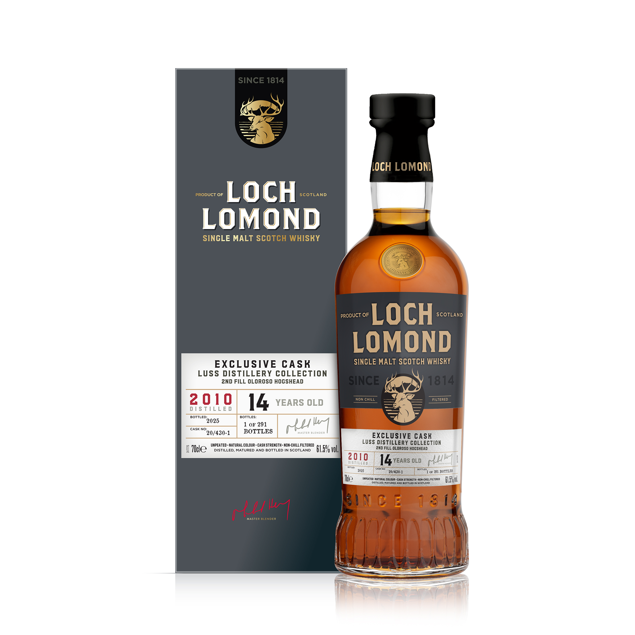 Luss Distillery Collection- 14 Year Old 2nd Fill Oloroso Hogshead