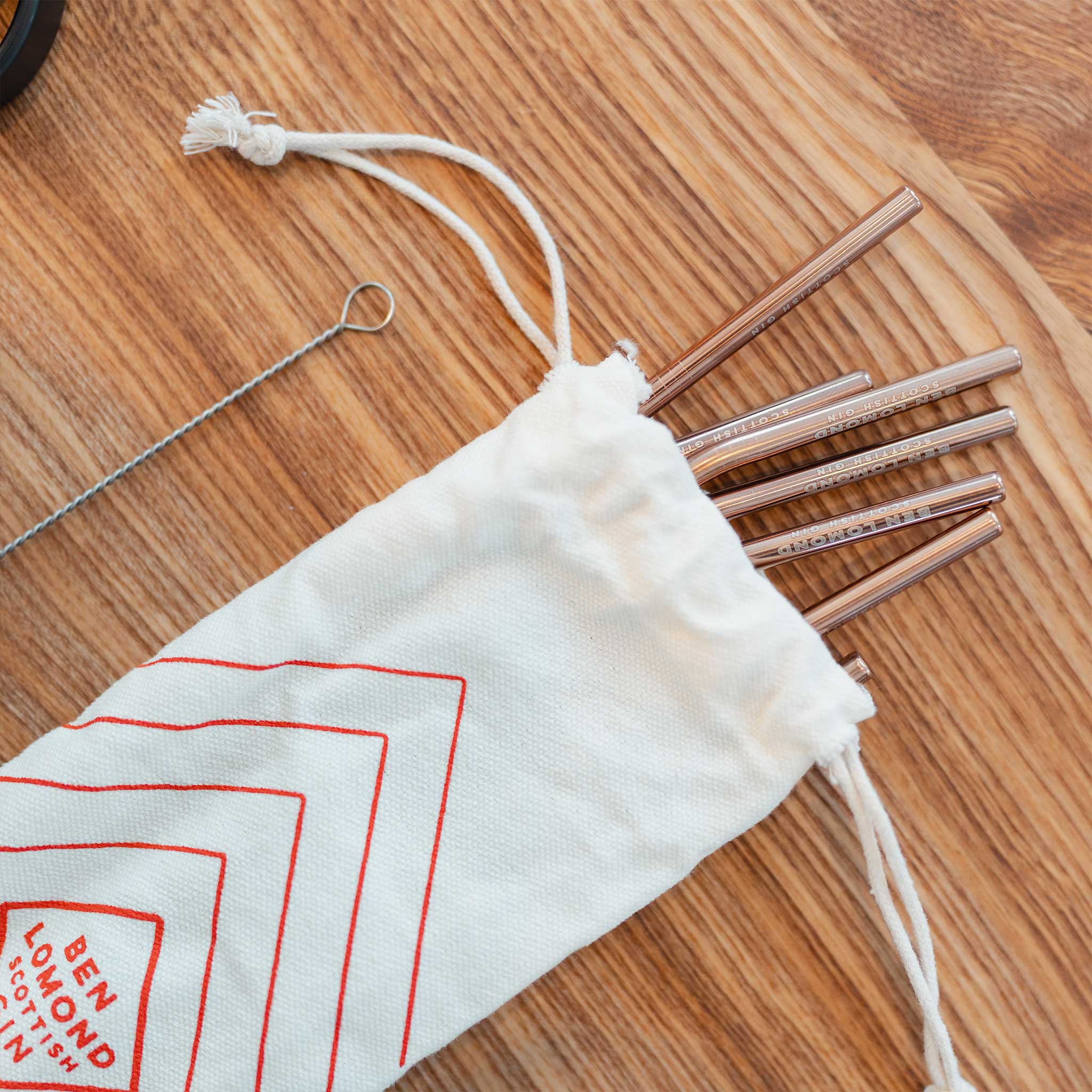 Ben Lomond Gin Straw Set